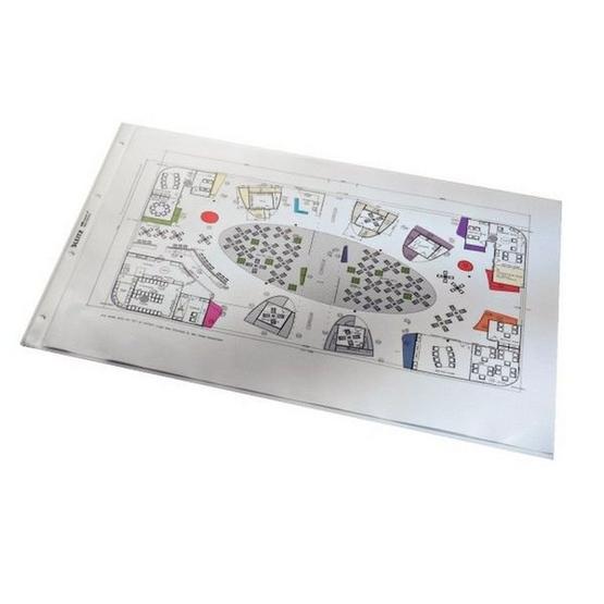 Leitz 4703 A3 Yatay Delikli Poşet Dosya