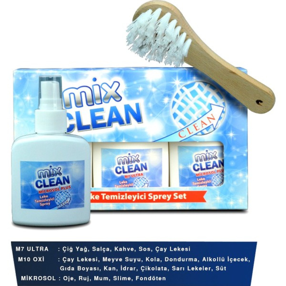 Leke Çıkarıcı Set 300 ml + Leke Çıkartma Fırçası - 600 ml Çamaşır Yıkama Fiyatı