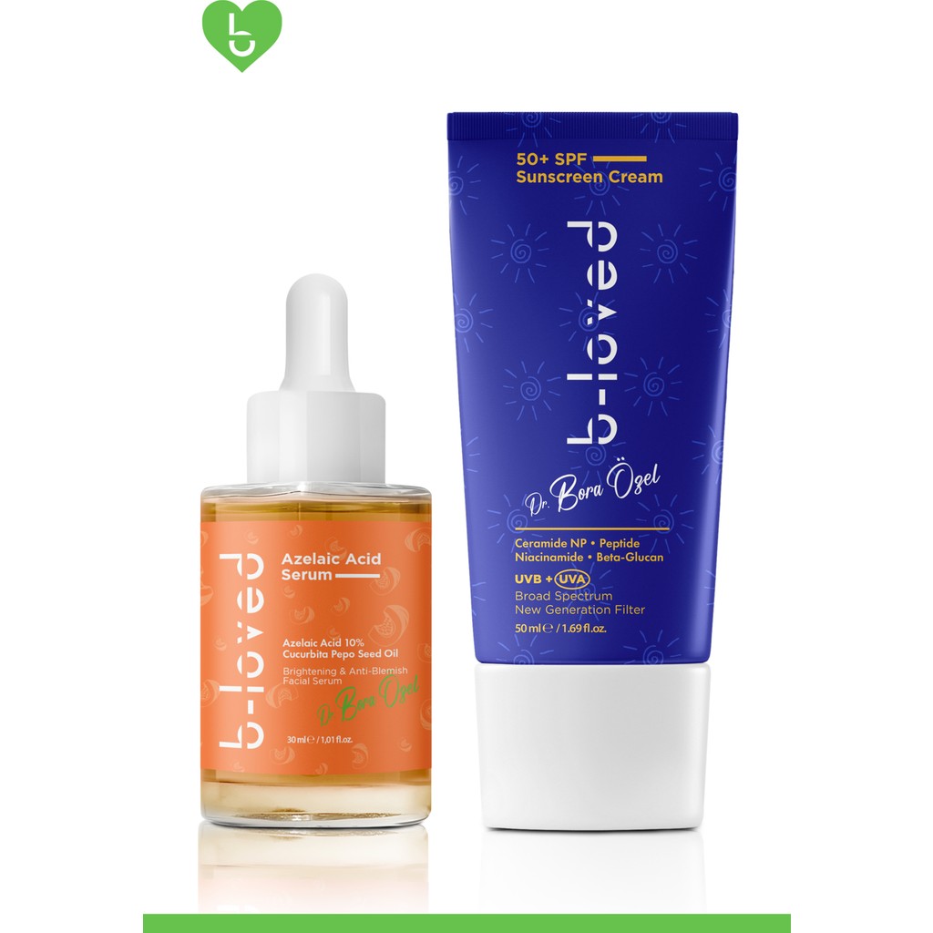 Leke Karşıtı ve Koruyucu 2'li Set: Azelaik Asit Serum, Spf 50 Krem SSD / Solid State Drive Fiyatı
