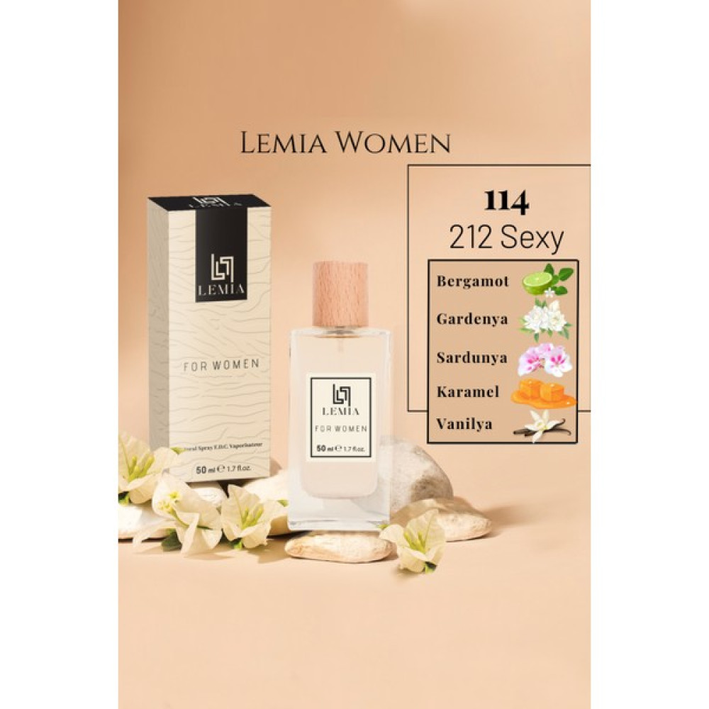 Lemia 114 212 Sexy 50ML Kadın Parfümleri Fiyatı