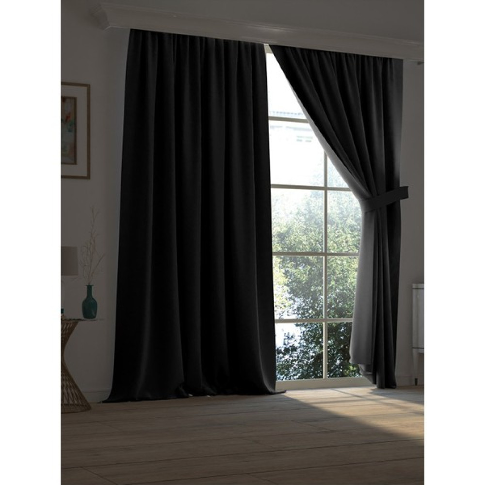 Leminor Gaming Perde - Oyuncu Perdesi - %100 Işık Geçirmez - Siyah Ekstraforlu Blackout Karartma Güneşlik - Ekru - 200 x 200 cm Tül Perde Fiyatı