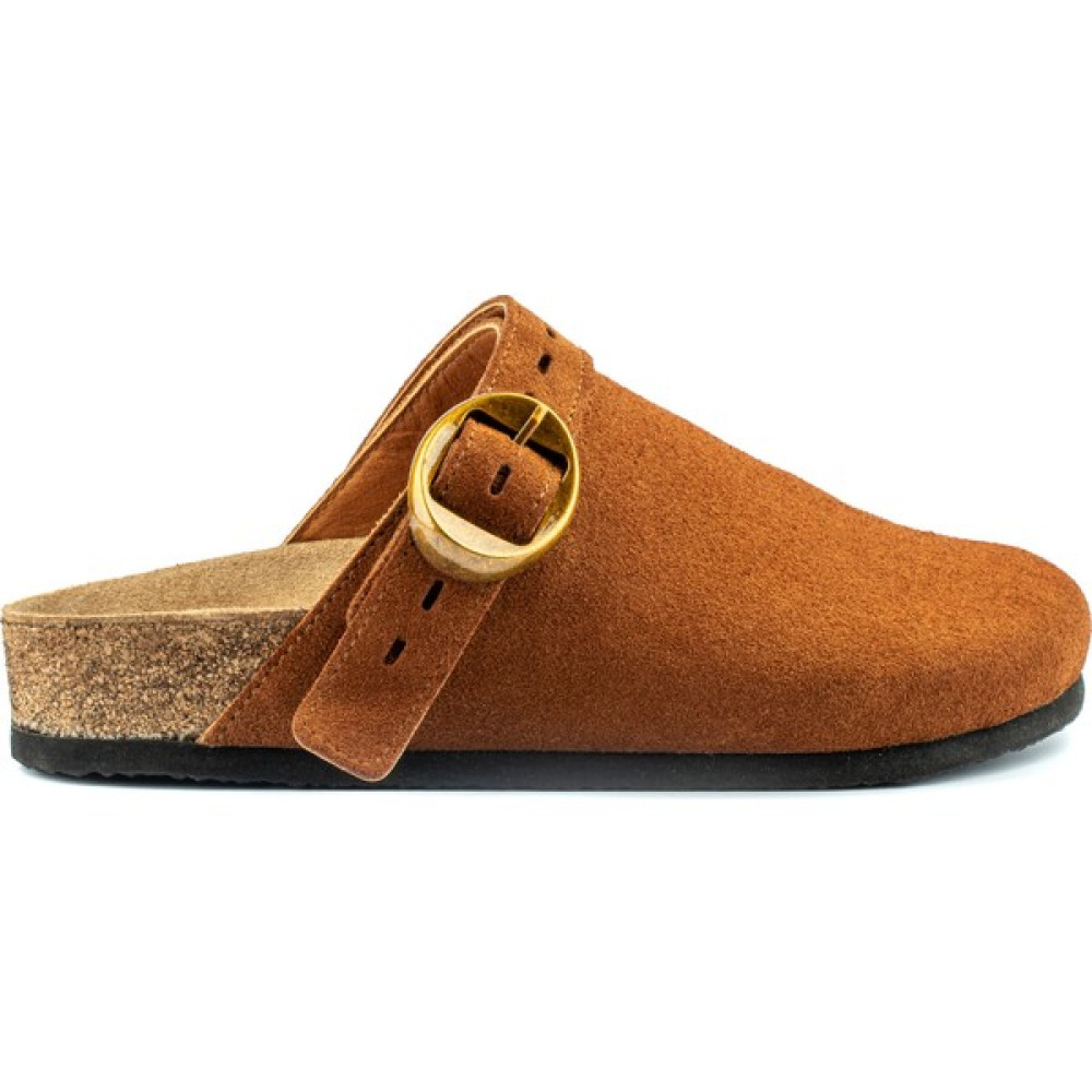 Lemoors Mary Jane Natural Cork Suede Leather Kadın Terlikleri ve Sandaletleri Fiyatı