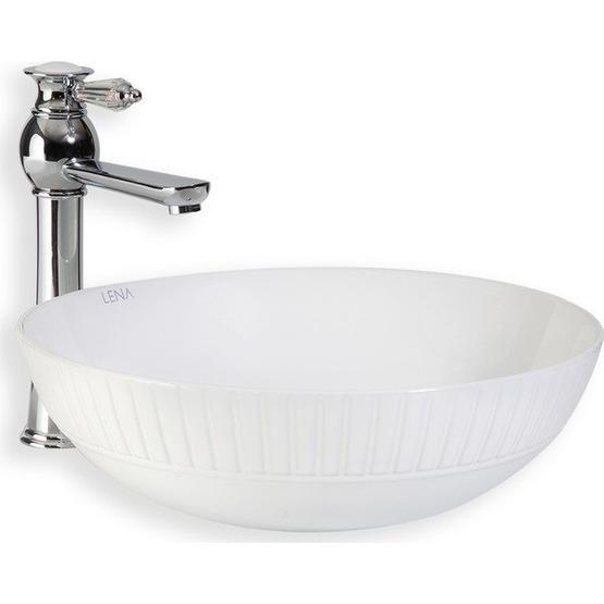 Lena E-4617 Tezgah Üstü Porselen Lavabo Lavabo Fiyatı