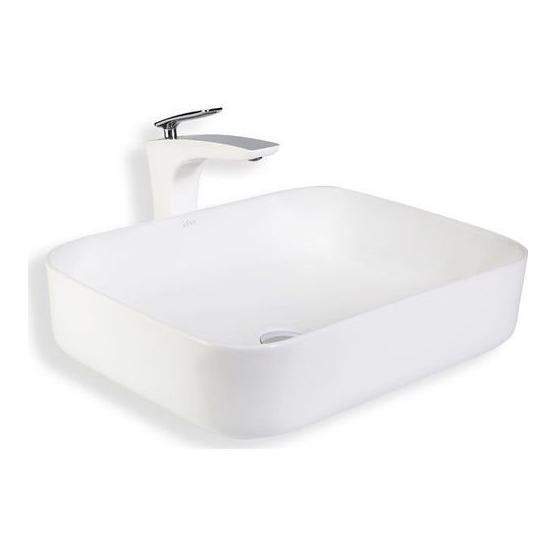 Lena E-4619 Tezgah Üstü Porselen Lavabo