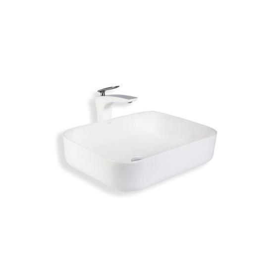 Lena E-4619 Tezgah Üstü Porselen Lavabo