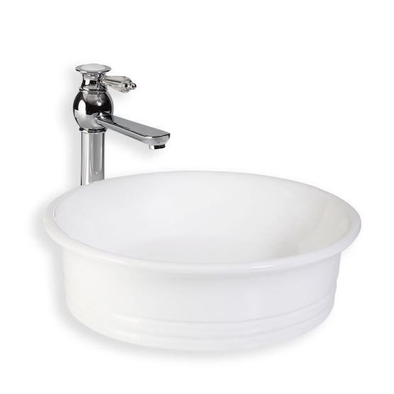 Lena E-4801 Tezgah Üstü Porselen Lavabo
