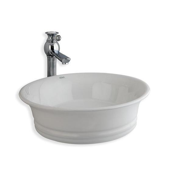 Lena E-4801 Tezgah Üstü Porselen Lavabo