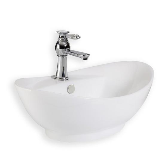 Lena E-5080 Tezgah Üstü Porselen Lavabo