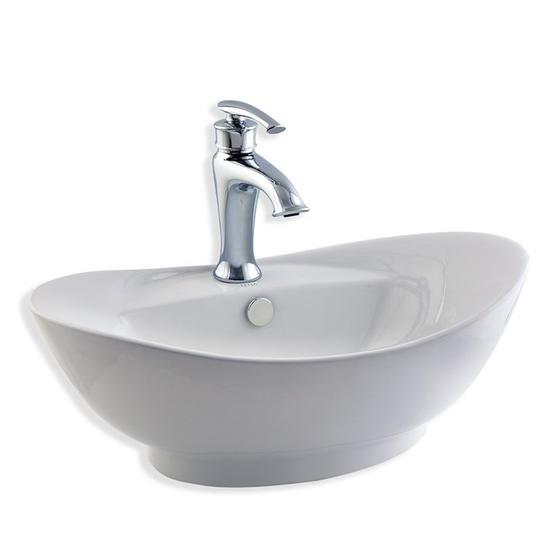 Lena E-5080 Tezgah Üstü Porselen Lavabo