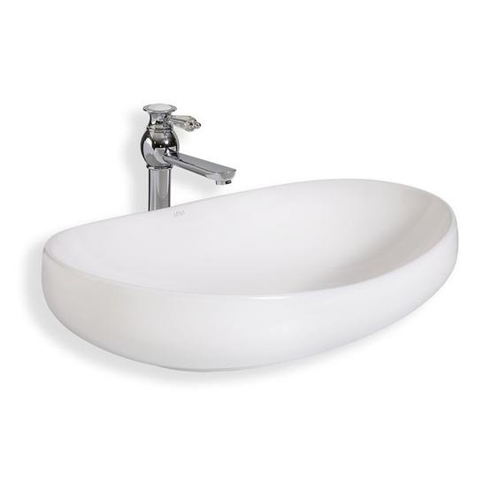 Lena E-5257 Tezgah Üstü Porselen Lavabo