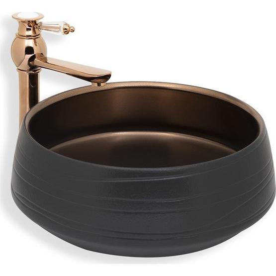 Lena E-7014S Tezgah Üstü Özel Seri Porselen Lavabo