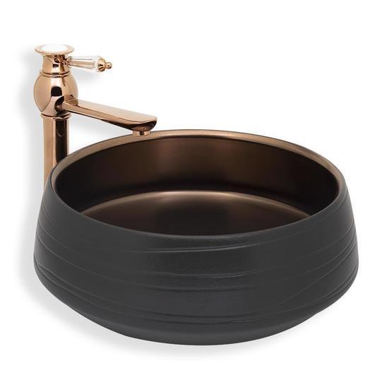 Lena E-7014S Tezgah Üstü Özel Seri Porselen Lavabo