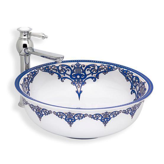 Lena E-7019 Tezgah Üstü Özel Seri Porselen Lavabo