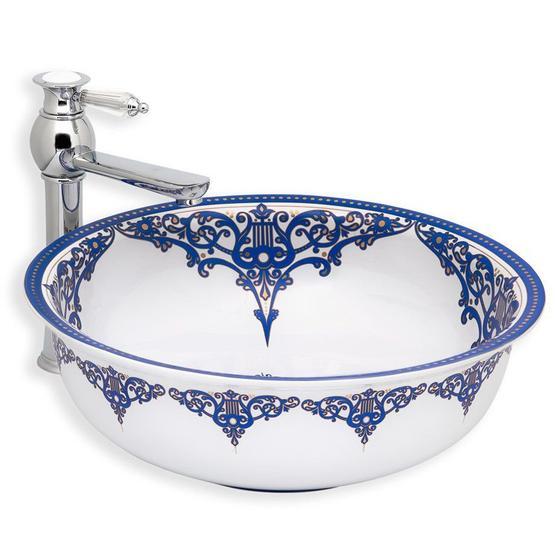 Lena E-7019 Tezgah Üstü Özel Seri Porselen Lavabo