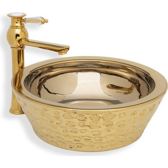 Lena E-8103 Tezgah Üstü Porselen Lavabo