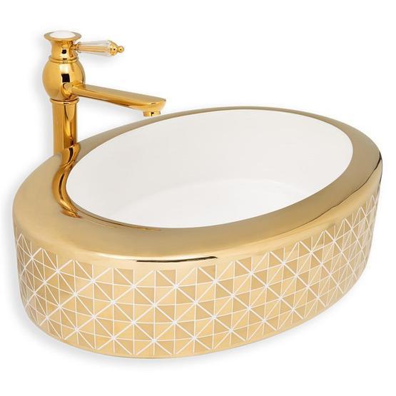 Lena E-8126 Porselen Lavabo