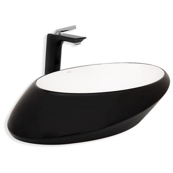 Lena E-8132S Tezgah Üstü Porselen Lavabo