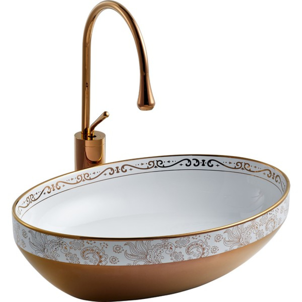 Lena E-8304 Tezgah Üstü Porselen Lavabo Lavabo Fiyatı