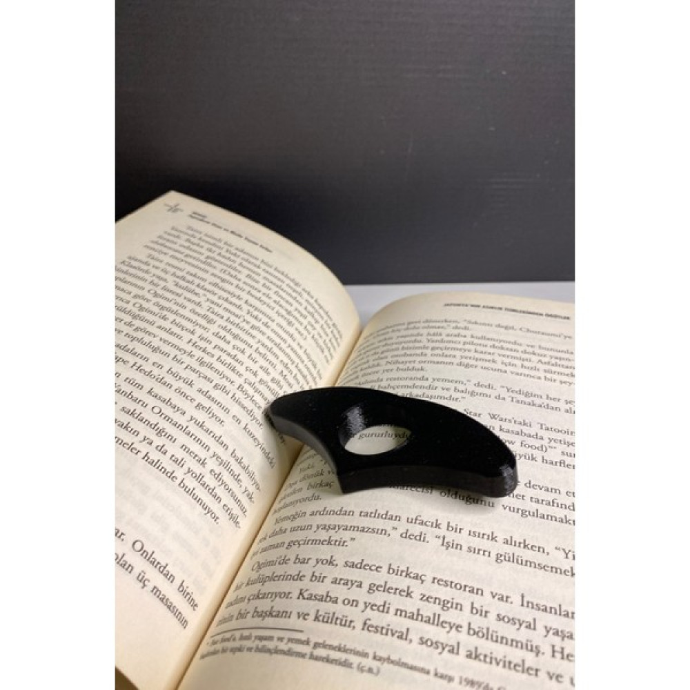 Lena Gift Store Parmak Delikli Kitap Sayfa Tutucu Okuma Aparatı Maket Fiyatı