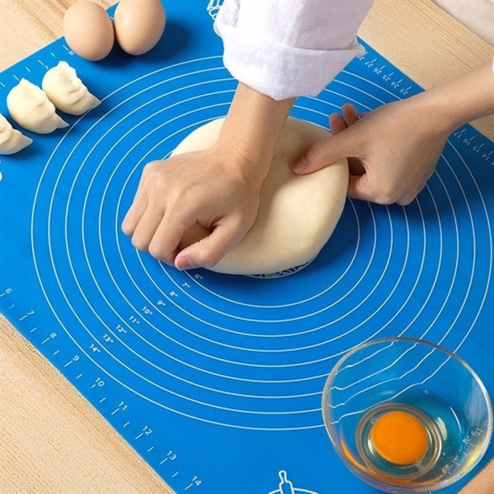 Lena Store 34 Buffer® 30*40 cm Hamur Matı Silikon Ölçekli Kullanımı Kolay Hamur Açma Matı - 1 Adet Mutfak Gereçleri Fiyatı