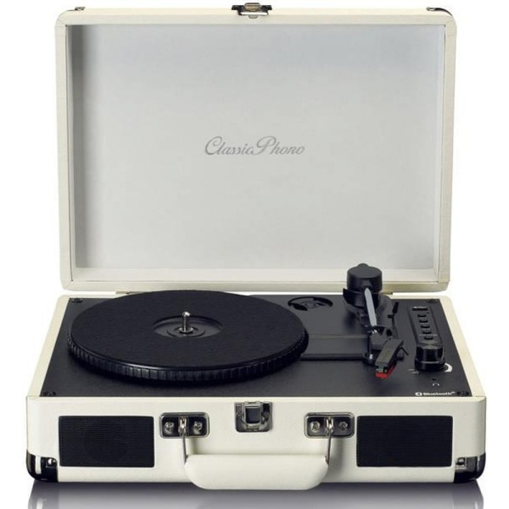 Lenco Classic Phono TT-115 Cr Beyaz Hoparlörlü Bluetoothlu Pikap Plak Çalar Pikap & Aksesuarları Fiyatı