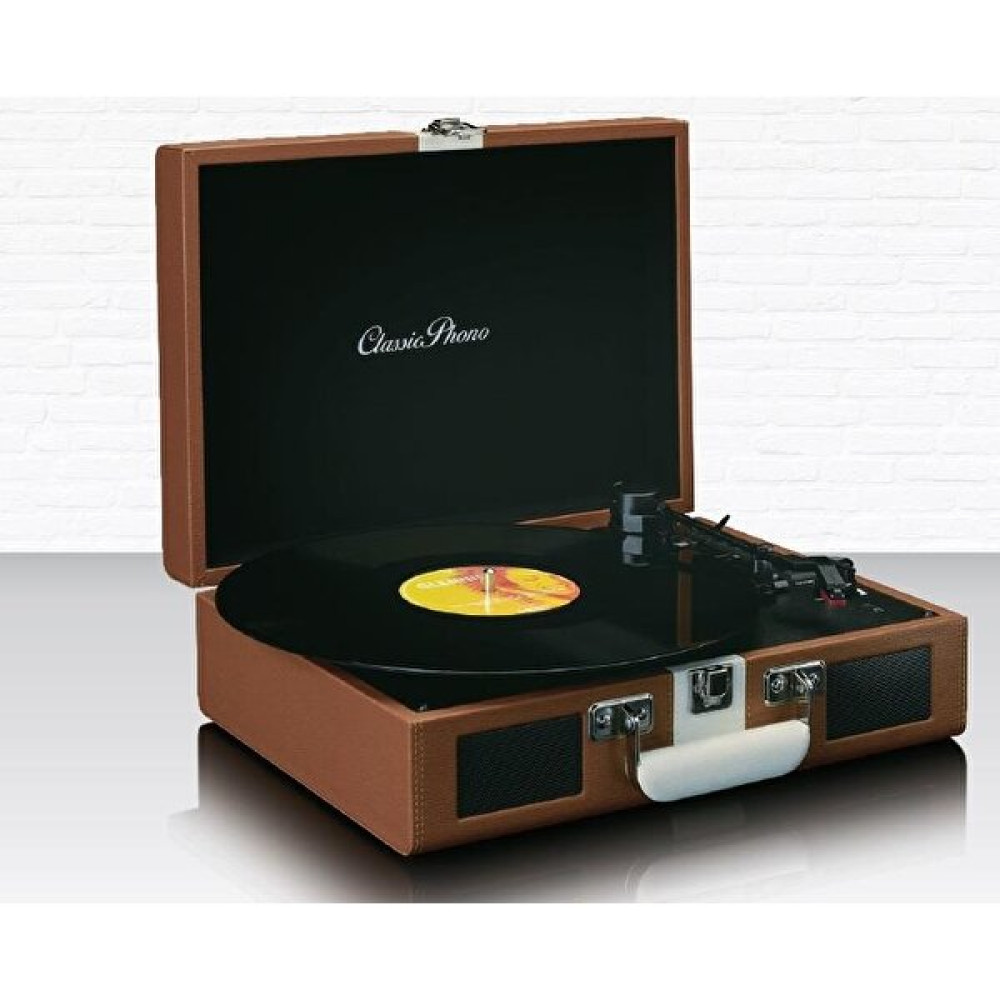 Lenco Classic Phono TT-120 Hoparlörlü Şarjlı Bluetoothlu Pikap Plak Çalar Pikap & Aksesuarları Fiyatı