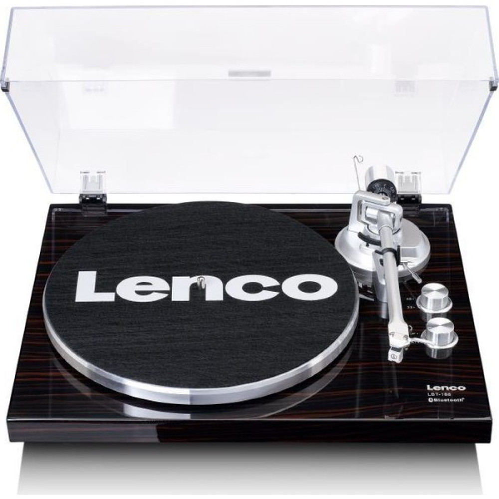 Lenco LBT-188 Wa Retro Koyu Kahverengi Bluetoothlu Pikap Plak Çalar - Siyah Pikap & Aksesuarları Fiyatı