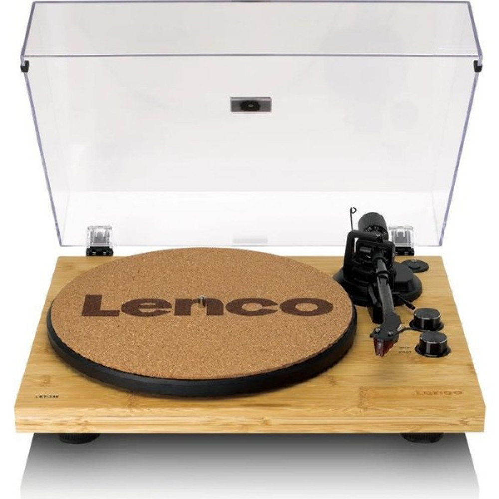 Lenco LBT-335 Ba Bluetoothlu Bambu Gövdeli Ortofon 2m Kırmızı Kartuşlu Pikap Plak Çalar Pikap & Aksesuarları Fiyatı