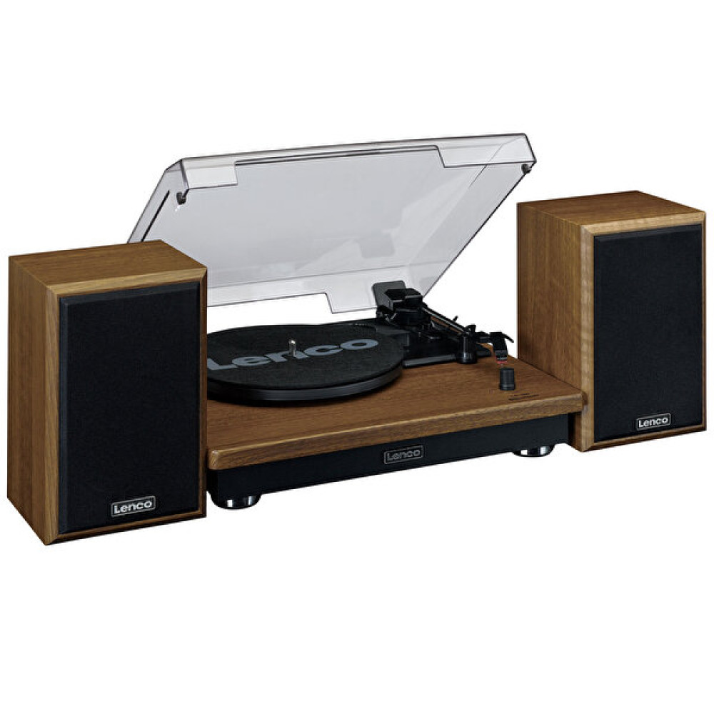 Lenco Ls-100Wd Harici Hoparlörlü Bluetoothlu Ahşap Pikap Pikap & Aksesuarları Fiyatı