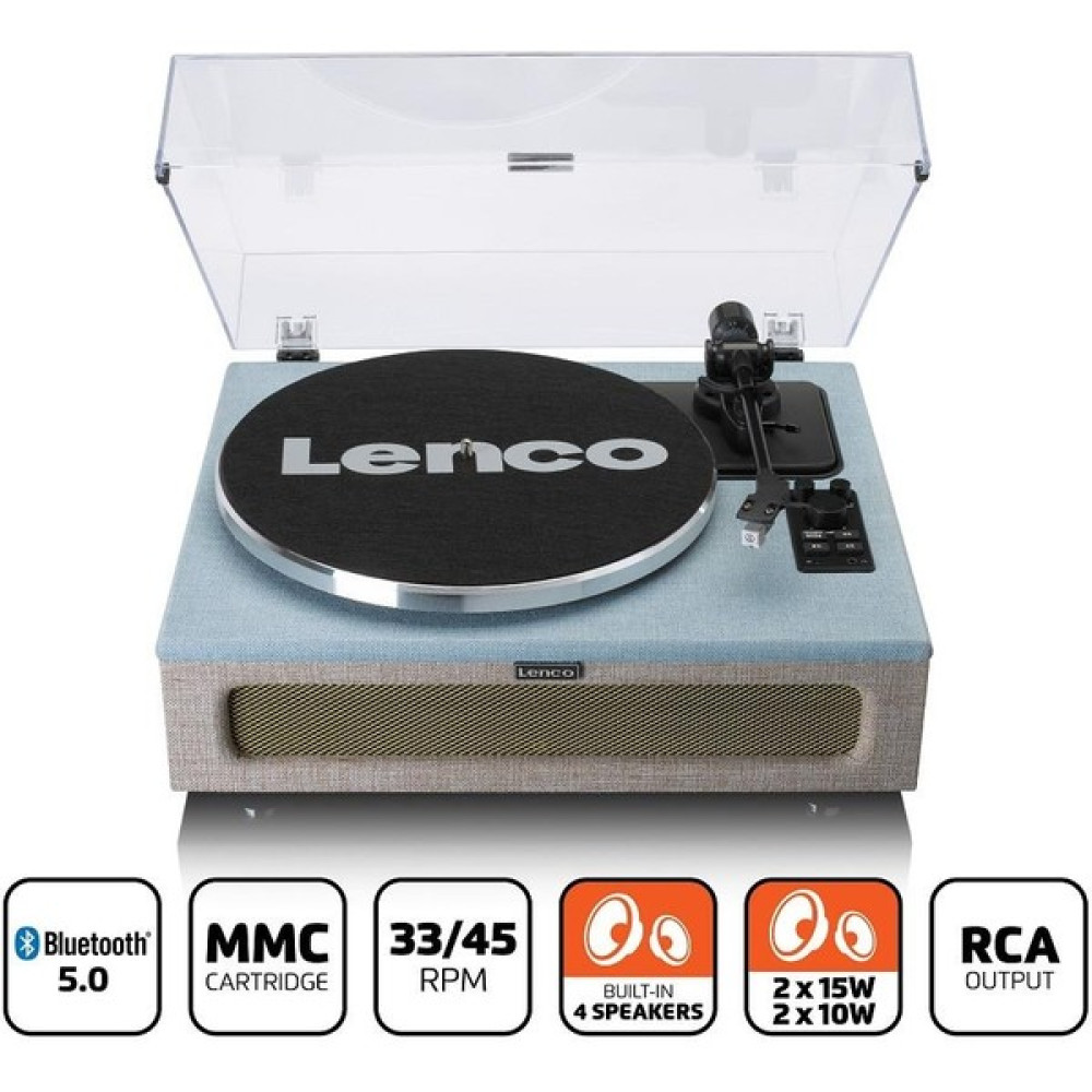Lenco LS-440 Bubg Mavi Krem 4 Hoparlörlü Bluetoothlu Pikap Plak Çalar Pikap & Aksesuarları Fiyatı