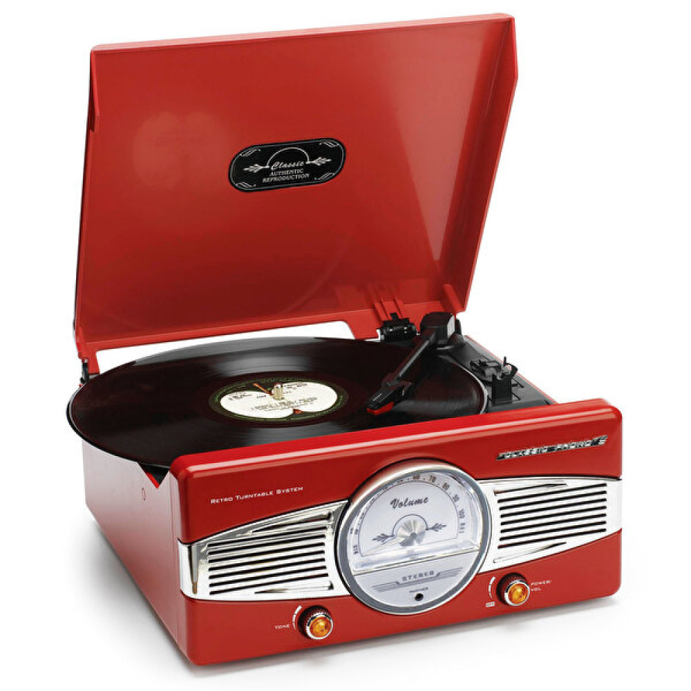 Lenco Tt-27 Dahili Hoparlörlü Retro Kırmızı Pikap Pikap & Aksesuarları Fiyatı