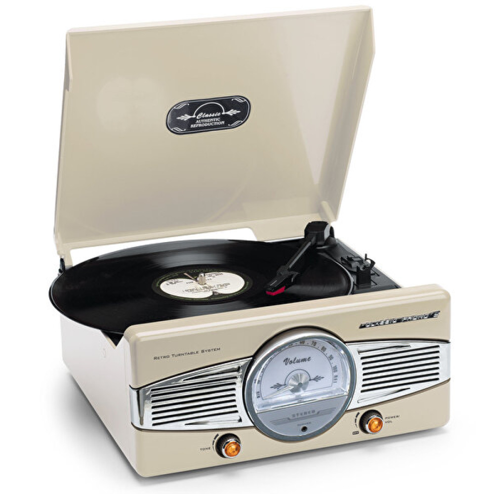 Lenco Tt-27 Dahili Hoparlörlü Retro Krem Pikap Pikap & Aksesuarları Fiyatı