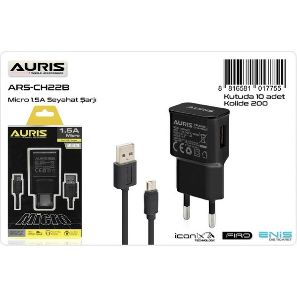 Lenipa ARS-CH22B Micro Set 1.5A Şarj Cihazı Cep Telefonu Şarj Cihazı Fiyatı