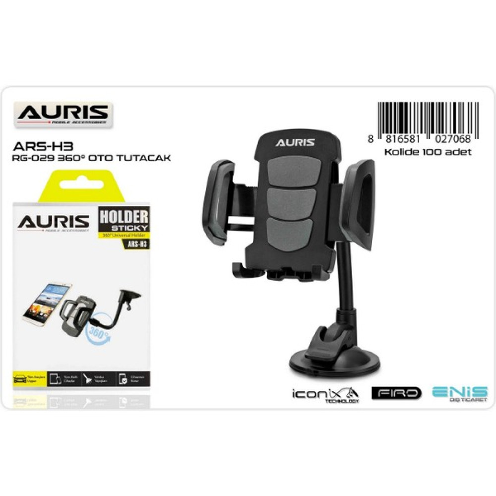 Lenipa Ars-H3 RG029 Uzun Araç Tutucu Cep Telefonu Tutucu Fiyatı