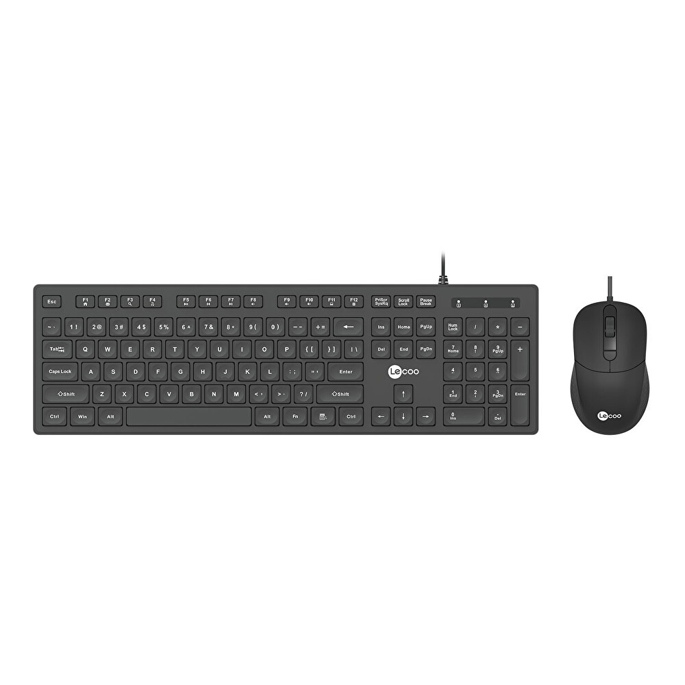 Lenovo Lecoo Cm102 Usb Kablolu Türkçe Q Klavye & Mouse Set Siyah Çevre Birimleri Fiyatı
