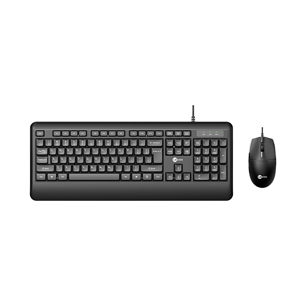 Lenovo Lecoo Cm104 Usb Kablolu Türkçe Q Klavye & Mouse Set Siyah Çevre Birimleri Fiyatı