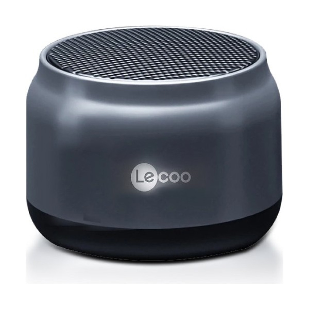 Lenovo Lecoo DS106 Bluetooth 5.0 Stereo Taşınabilir 181g 3W Hoparlör Ses Bombası Siyah - Koyu Gri Bluetooth Hoparlör Fiyatı