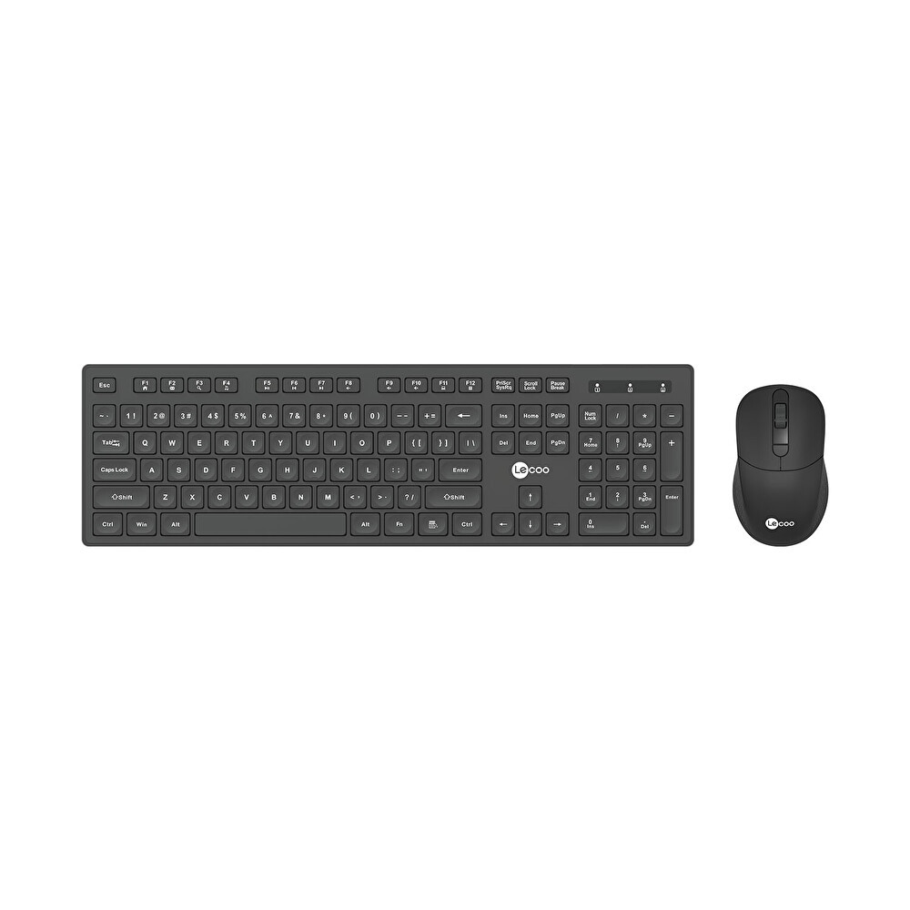 Lenovo Lecoo Kw201 Kablosuz Türkçe Q Klavye & Mouse Set Siyah Çevre Birimleri Fiyatı
