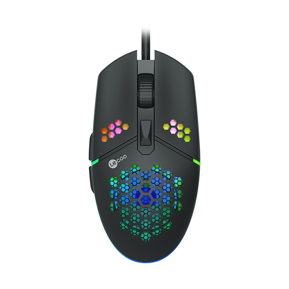 Lenovo Lecoo Ms105 3200 Dpı 6 Tuşlu Kablolu Rgb Led Aydınlatmalı Gaming Mouse Siyah Çevre Birimleri Fiyatı