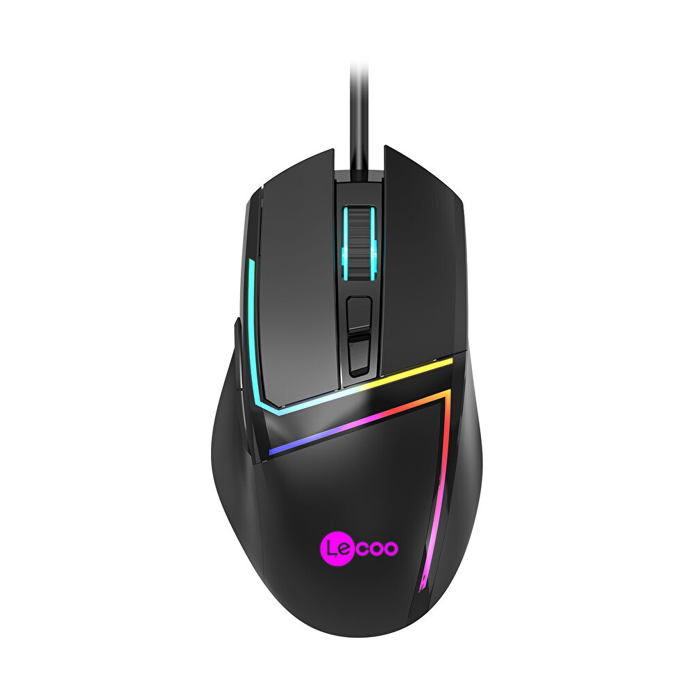 Lenovo Lecoo Ms106 3200 Dpı 7 Tuşlu Kablolu Rgb Led Aydınlatmalı Gaming Mouse Siyah Çevre Birimleri Fiyatı