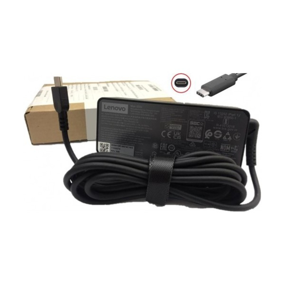 Lenovo Thinkpad L13 20R5 20R6 Yoga 20R5001KTX Orijinal Lenovo Type-C Adaptör 20V 3,25 65W) white Laptop Adaptör Fiyatı