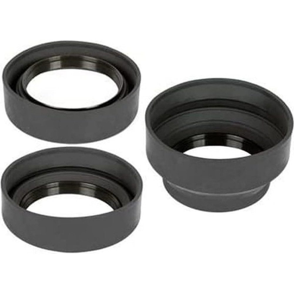 Lens Hood Kauçuk Parasoley, Üç Kademeli 77 mm Yeni Oto Boyaları Fiyatı