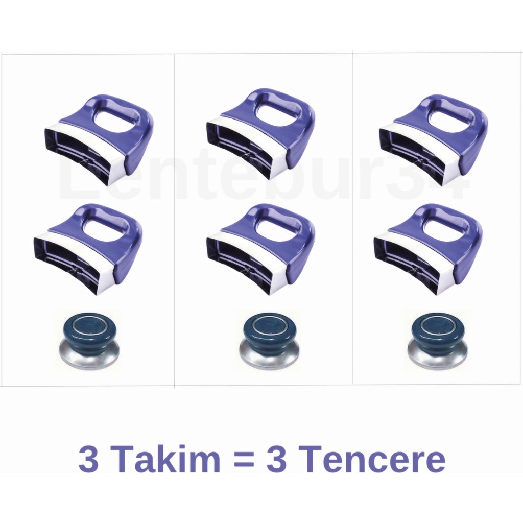 Lentebur34 Tencere Tava ve Sahan Uyumlu Bakalit Kulp Seti Tencere / Tava Setleri Fiyatı