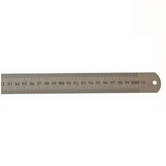Leo 1000x35 mm Çift Taraflı Çelik Cetvel