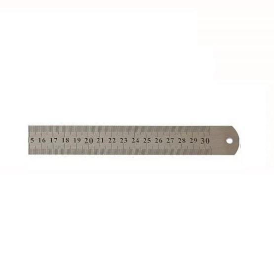 Leo 300x25 mm Çift Taraflı Çelik Cetvel