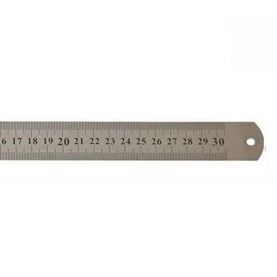 Leo 300x25 mm Çift Taraflı Çelik Cetvel
