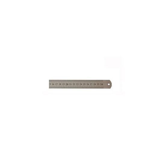Leo 300x25 mm Çift Taraflı Çelik Cetvel