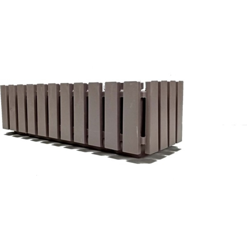 Leo Garden Akasya Balkon Çit Saksı (60 x 19 x 17CM) - Kahve - 60 x 19 x 17 cm Saksı ve Aksesuarları Fiyatı