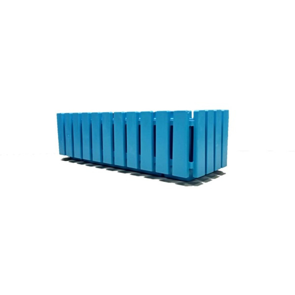 Leo Garden Akasya Balkon Çit Saksı (60 x 19 x 17CM) - Mavi - 60 x 19 x 17 cm Saksı ve Aksesuarları Fiyatı