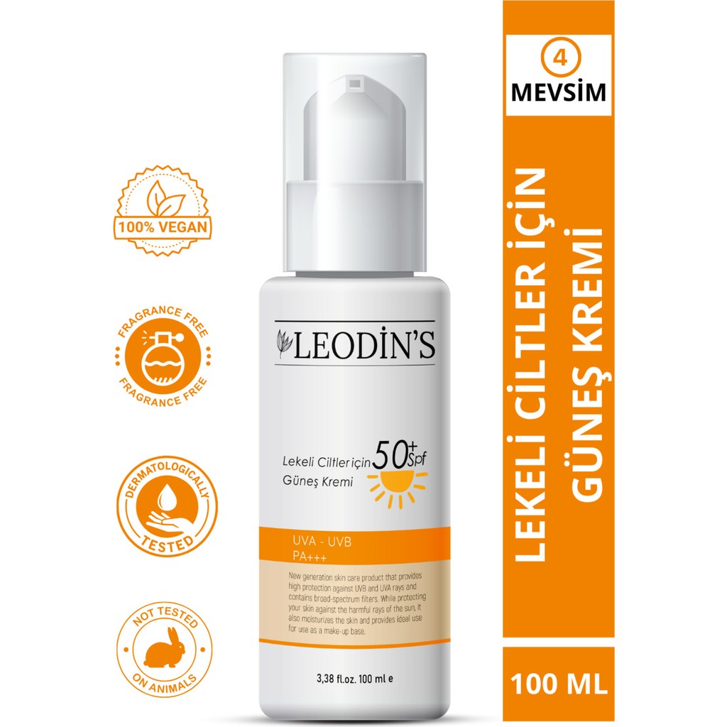 LEODİNS Leke Karşıtı Ve Cilt Tonu Eşitleyici Güneş Koruyucu Krem Spf 50 100 ml" Güneş Kremleri ve Losyonları Fiyatı